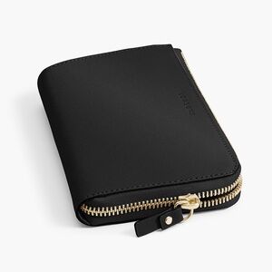 Lo & Sons Magnolia Leather Wallet - Saffiano Black